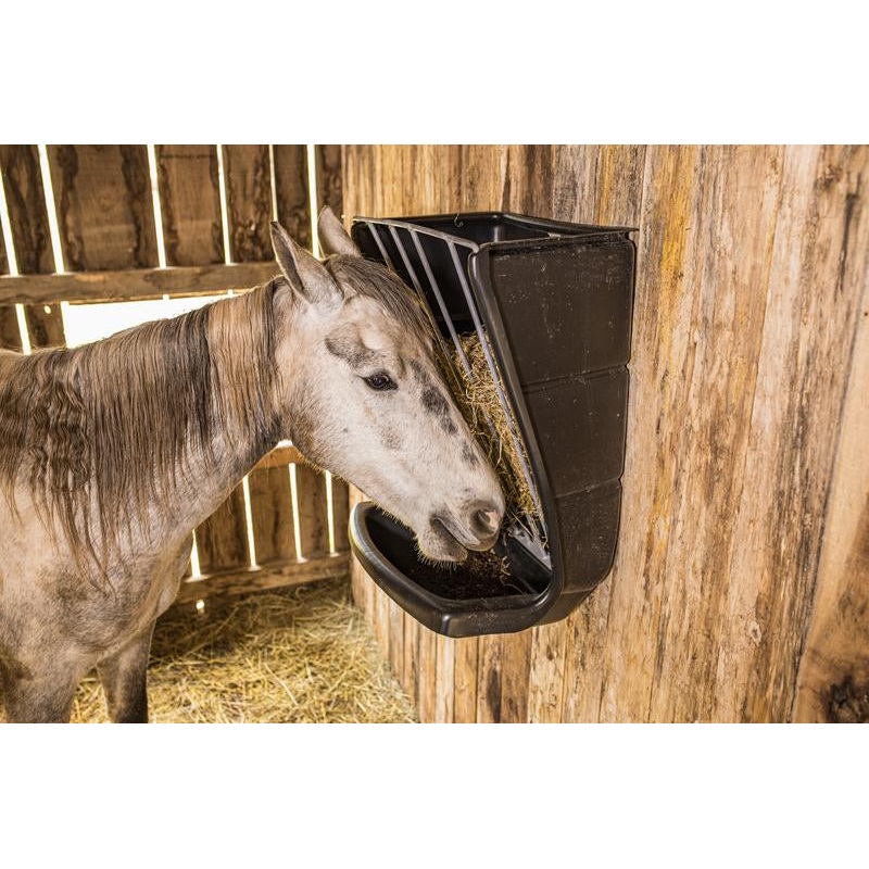 Tarter Wall Mount Poly Hay & Grain Feeder