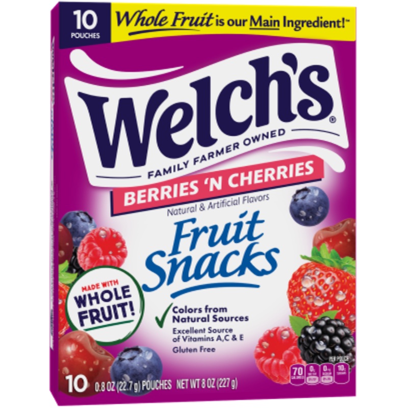 Welch’s Fruit Snacks Berries n Cherries