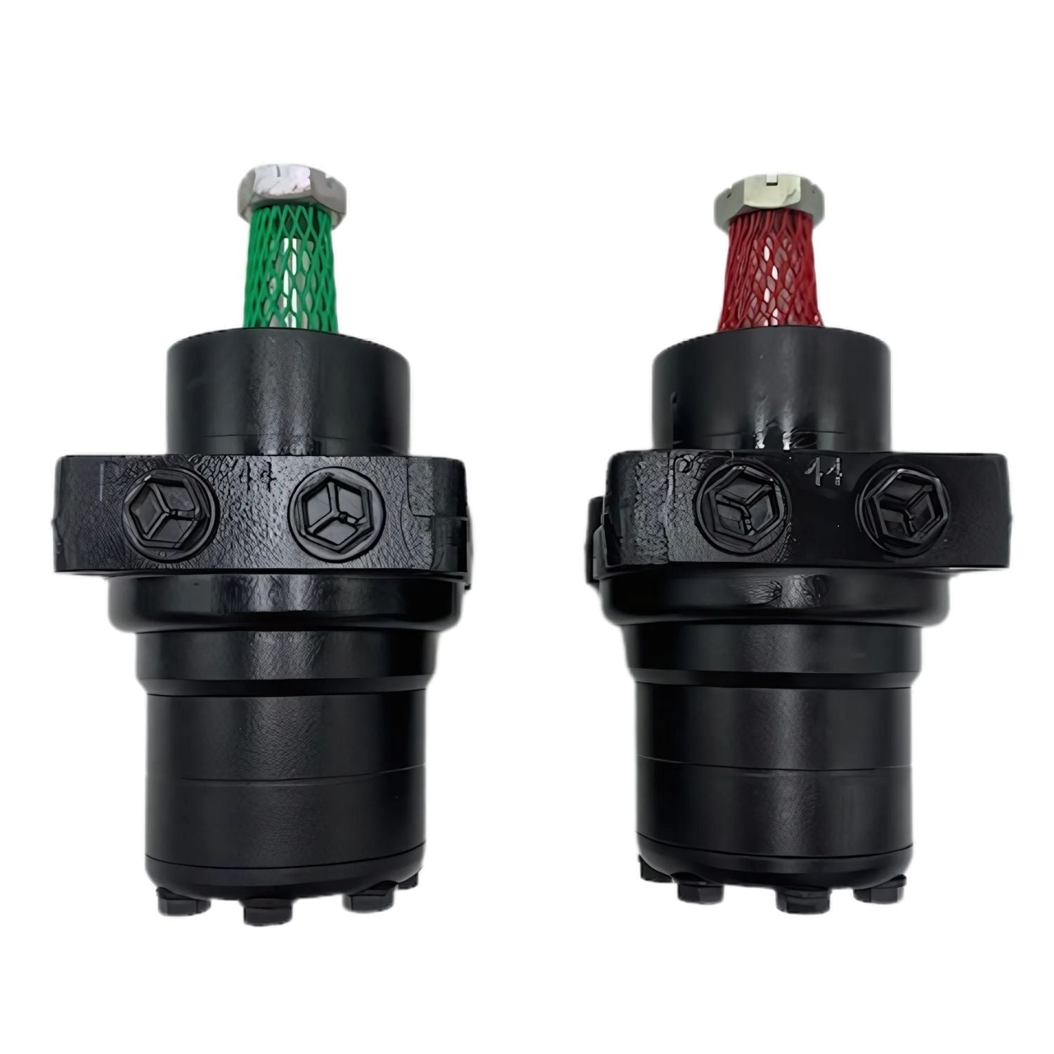 Toro Exmark OEM Wheel Motor Set 112-8357 & 112-8358 Lazer Z & Z Master (White Parker)