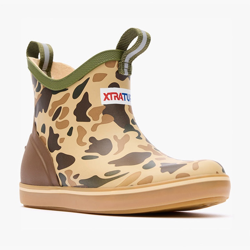 XtraTuf Big Kids Ankle Deck Boot