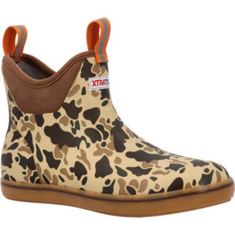 XtraTuf Men’s 6 In Duck Camo Ankle Deck Boot
