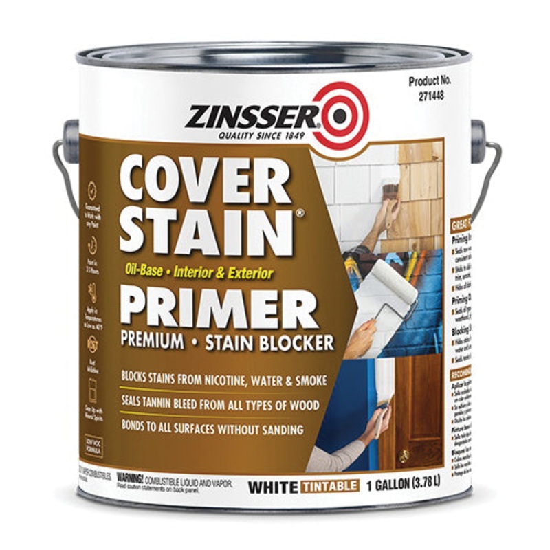 ZINSSER Cover Stain 271448 Classic Oil, 1 gal